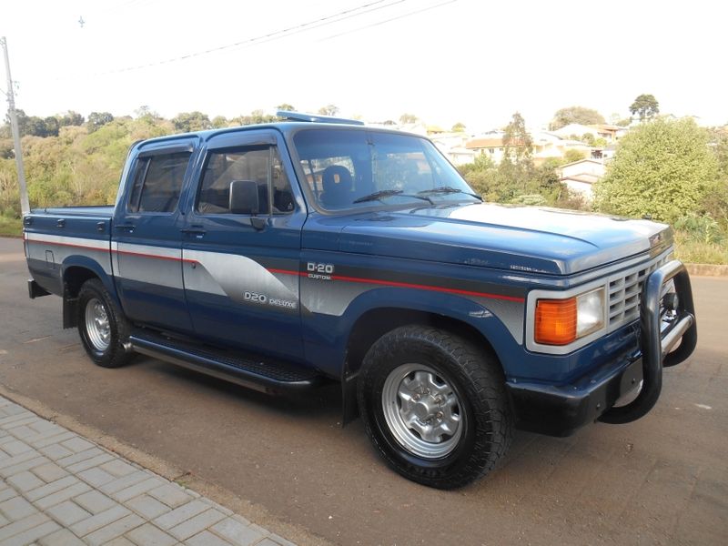 Chevrolet D20 4.0 CUSTOM DE LUXE CD 8V DIESEL 4P MANUAL 1991/1991 CAMINHÕES & CAMIONETAS PASSO FUNDO / Carros no Vale