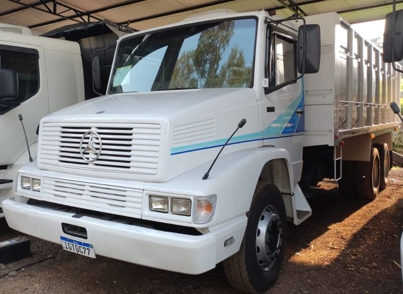 Mercedes-Benz 1618 L-1618 3-Eixos Caçamba 1991/1991 CAMINHÕES & CAMIONETAS PASSO FUNDO / Carros no Vale