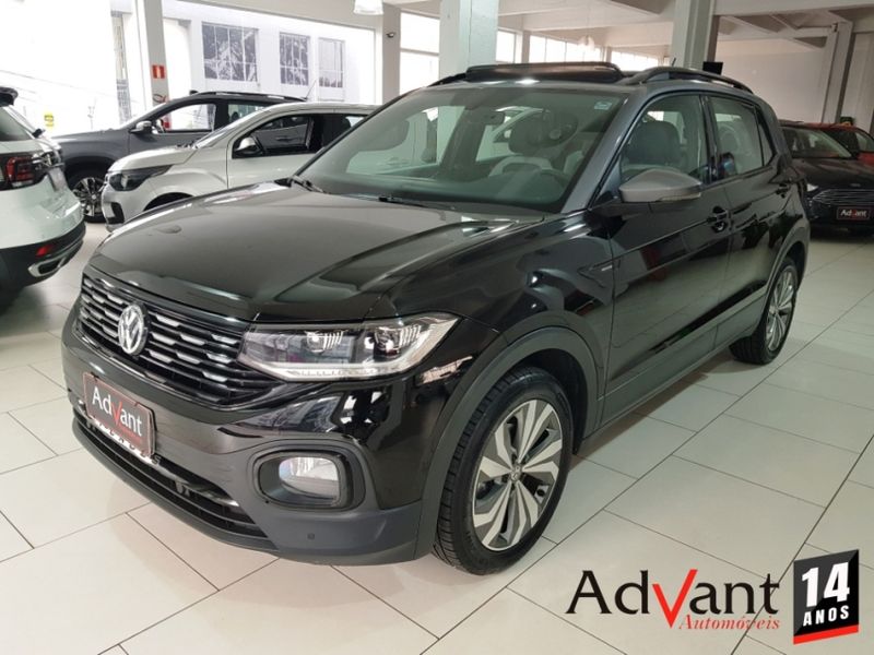 Volkswagen T-CROSS 1.4 250 TSI TOTAL FLEX HIGHLINE AUTOMÁTICO 2019/2020 ADVANT AUTOMÓVEIS CAXIAS DO SUL / Carros no Vale