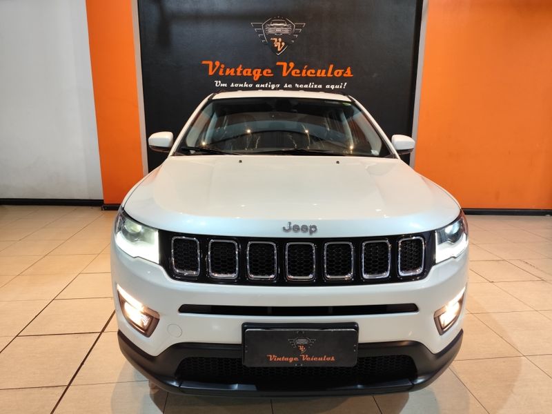 JEEP COMPASS 2.0 16V FLEX LONGITUDE AUTOMÁTICO 2017/2017 VINTAGE VEÍCULOS CAXIAS DO SUL / Carros no Vale