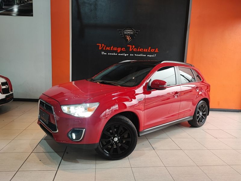 Mitsubishi ASX 2.0 4X4 AWD 16V GASOLINA 4P AUTOMÁTICO 2014/2015 VINTAGE VEÍCULOS CAXIAS DO SUL / Carros no Vale