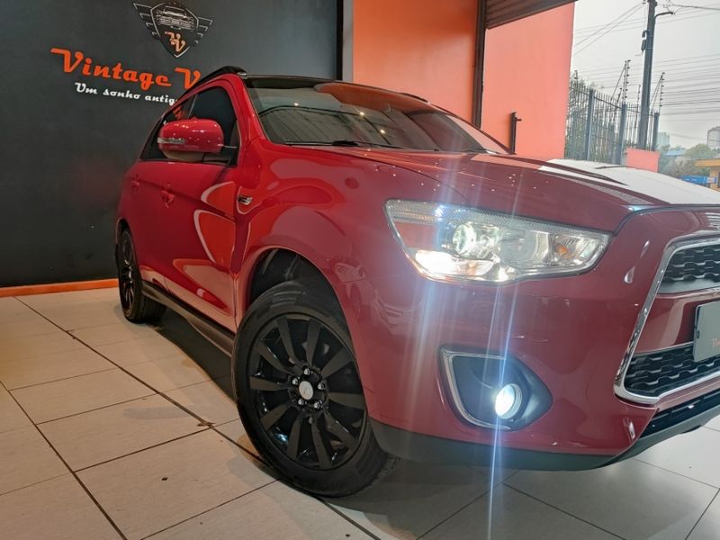 Mitsubishi ASX 2.0 4X4 AWD 16V GASOLINA 4P AUTOMÁTICO 2014/2015 VINTAGE VEÍCULOS CAXIAS DO SUL / Carros no Vale