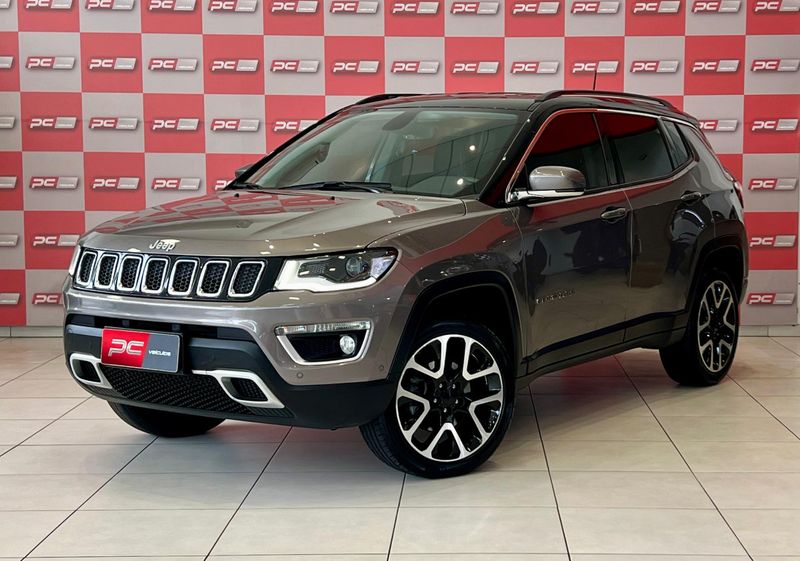 Jeep COMPASS LIMITED 2.0 4×4 16V 2019/2019 PC VEÍCULOS SANTA CRUZ DO SUL / Carros no Vale