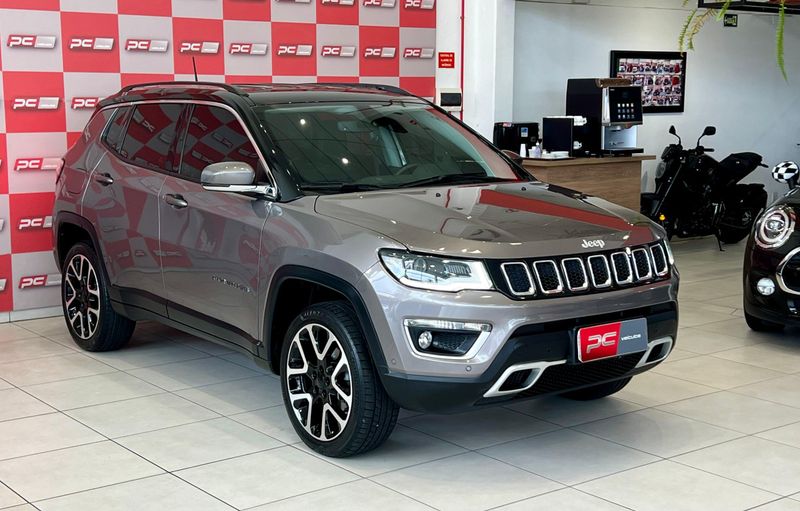 Jeep COMPASS LIMITED 2.0 4×4 16V 2019/2019 PC VEÍCULOS SANTA CRUZ DO SUL / Carros no Vale