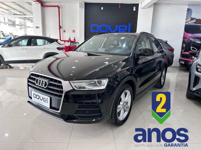 Audi Q3 1.4 Tfsi Ambiente S Tronic 2016/2017 COVEL VEICULOS ENCANTADO / Carros no Vale