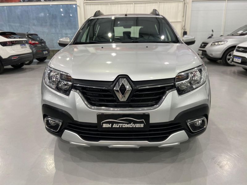 Renault Sandero Stepway Intense 1.6 Cvt 2019/2020 SIM AUTOMÓVEIS ROLANTE / Carros no Vale