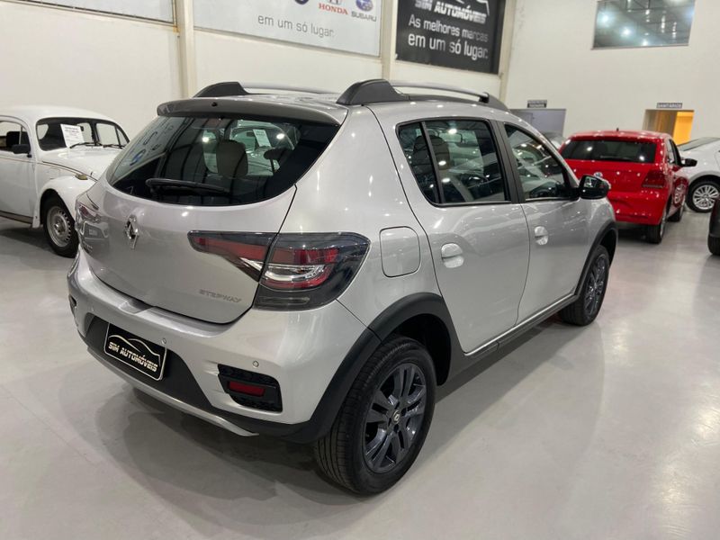 Renault Sandero Stepway Intense 1.6 Cvt 2019/2020 SIM AUTOMÓVEIS ROLANTE / Carros no Vale