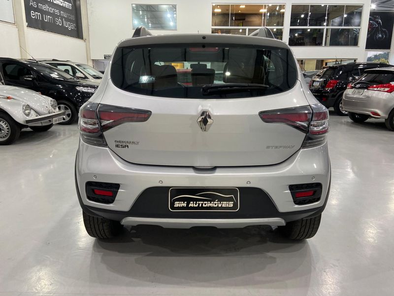 Renault Sandero Stepway Intense 1.6 Cvt 2019/2020 SIM AUTOMÓVEIS ROLANTE / Carros no Vale