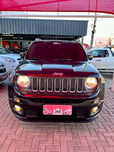 JEEP RENEGADE LONGITUDE 1.8 4X2 FLEX 16V AUT. 2016/2016 JM AUTOMÓVEIS VENÂNCIO AIRES / Carros no Vale