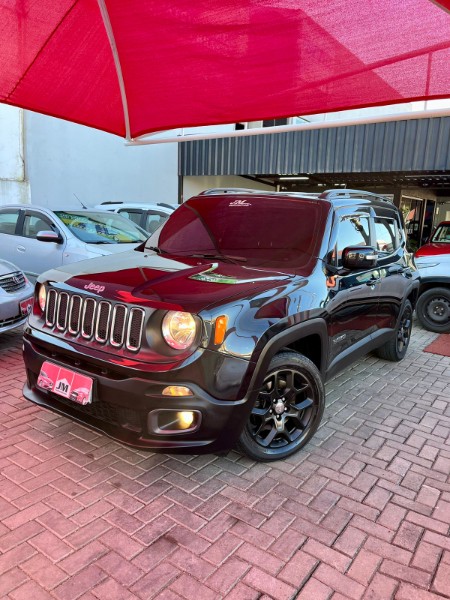 JEEP RENEGADE LONGITUDE 1.8 4X2 FLEX 16V AUT. 2016/2016 JM AUTOMÓVEIS VENÂNCIO AIRES / Carros no Vale