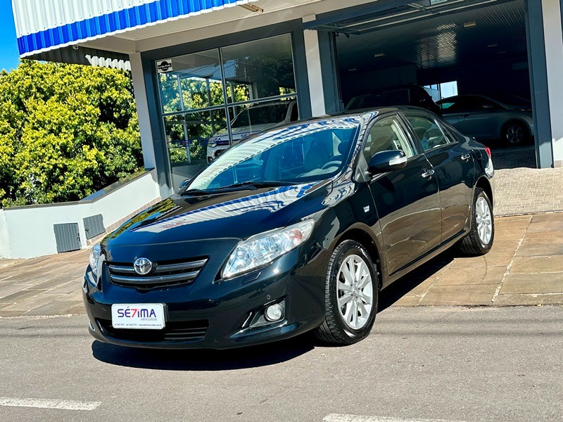 TOYOTA COROLLA SE-G 1.8 2009/2010 SÉTIMA VEÍCULOS GUAPORÉ / Carros no Vale