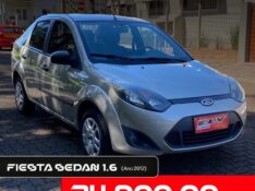 FORD FIESTA SEDAN 1.6 8V FLEX 2012/2012 ELY AUTOMÓVEIS LAJEADO / Carros no Vale