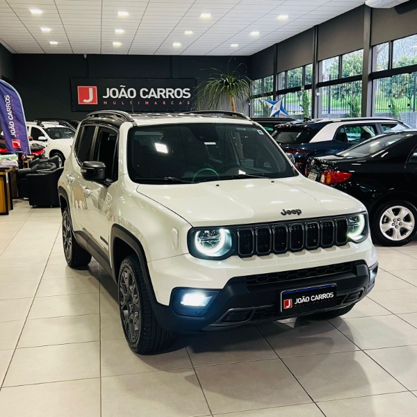 JEEP RENEGADE 1.3 S T270 16V TURBO 4X4 2023/2023 JOÃO CARROS MULTIMARCAS GUAPORÉ / Carros no Vale