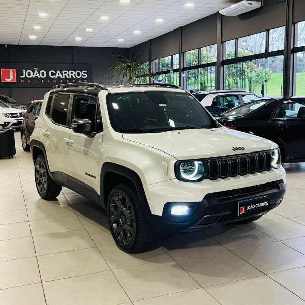 JEEP RENEGADE 1.3 S T270 16V TURBO 4X4 2023/2023 JOÃO CARROS MULTIMARCAS GUAPORÉ / Carros no Vale