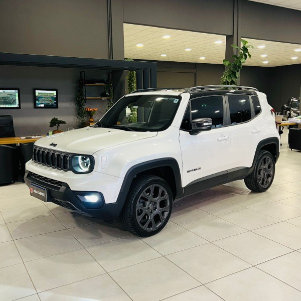 JEEP RENEGADE 1.3 S T270 16V TURBO 4X4 2023/2023 JOÃO CARROS MULTIMARCAS GUAPORÉ / Carros no Vale