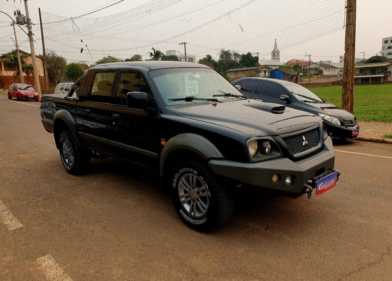 MITSUBISHI L200 2.5 GLS 4X4 CD 8V TURBO 2008/2009 CRUZEIRO MULTIMARCAS CRUZEIRO DO SUL / Carros no Vale