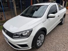 VOLKSWAGEN SAVEIRO 1.6 ROBUST 8V 2021 2021/2021 MENEGHINI VEÍCULOS ARROIO DO MEIO / Carros no Vale