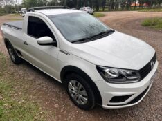 VOLKSWAGEN SAVEIRO 1.6 ROBUST 8V 2021 2021/2021 MENEGHINI VEÍCULOS ARROIO DO MEIO / Carros no Vale