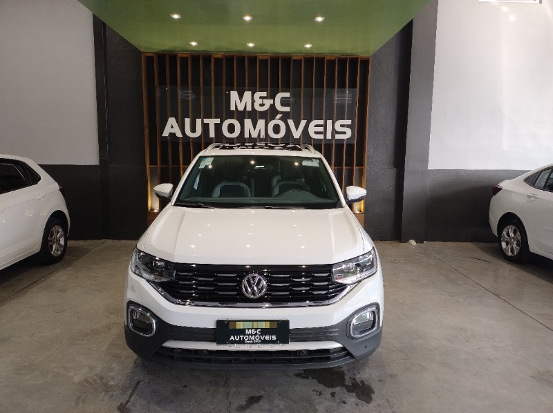 VOLKSWAGEN T-CROSS 1.4 HIGHLINE TSI 16V FLEX 4P AUTOMÁTICO 2021/2021 M&C AUTOMÓVEIS CAXIAS DO SUL / Carros no Vale