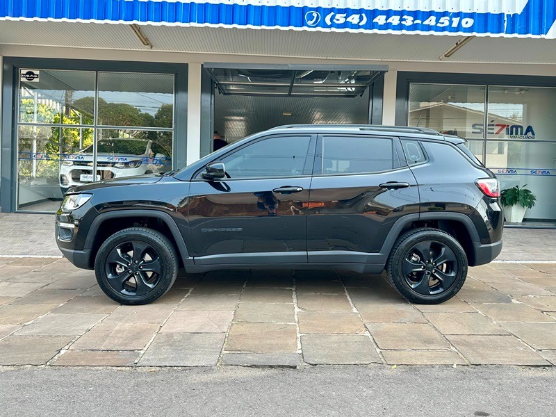 JEEP COMPASS NIGHT EAGLE 2.0 DIESEL 2018/2018 SÉTIMA VEÍCULOS GUAPORÉ / Carros no Vale