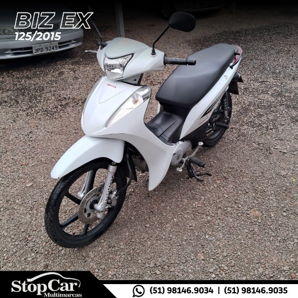 HONDA MOTOS BIZ 125 EX 2015/2015 STOPCAR MULTIMARCAS ESTRELA / Carros no Vale