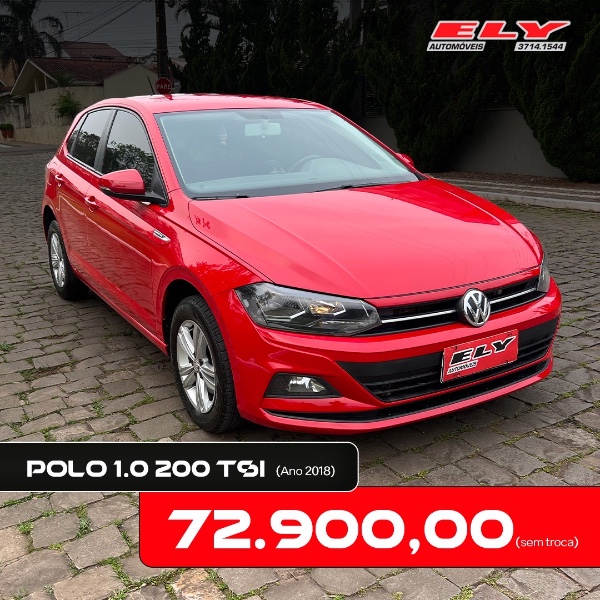 POLO 1.0 200 TSI COMFORTLINE AUTOMÁTICO