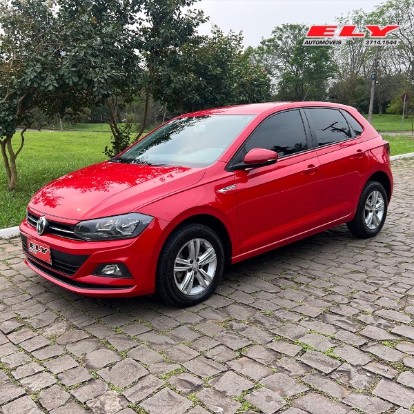 VOLKSWAGEN POLO 1.0 200 TSI COMFORTLINE AUTOMÁTICO 2018/2018 ELY AUTOMÓVEIS LAJEADO / Carros no Vale