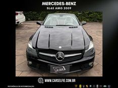 MERCEDES-BENZ SL 65 AMG 6.0 ROADSTER V12 BITURBO GASOLINA 2P AUTOMÁTICO 2008/2009 FÁBIO BERNARDES PORTO ALEGRE / Carros no Vale