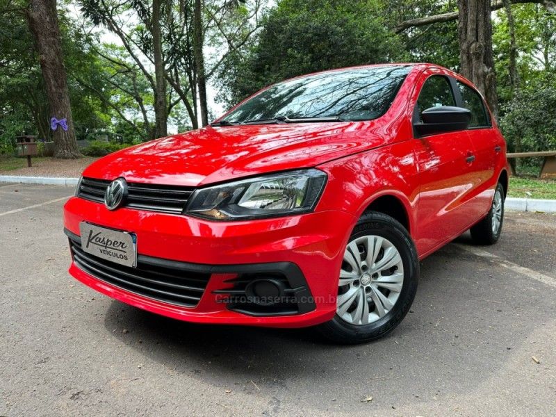 VOLKSWAGEN GOL 1.6 MI TRENDLINE 8V 2016/2017 KASPER VEÍCULOS DOIS IRMÃOS / Carros no Vale