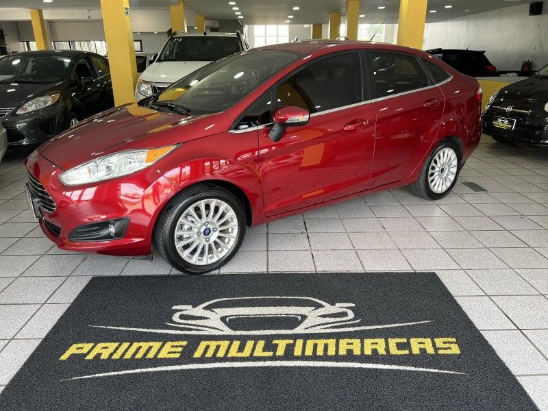 FORD FIESTA 1.6 TITANIUM SEDAN 16V 2015/2015 PRIME MULTIMARCAS CAXIAS DO SUL / Carros no Vale