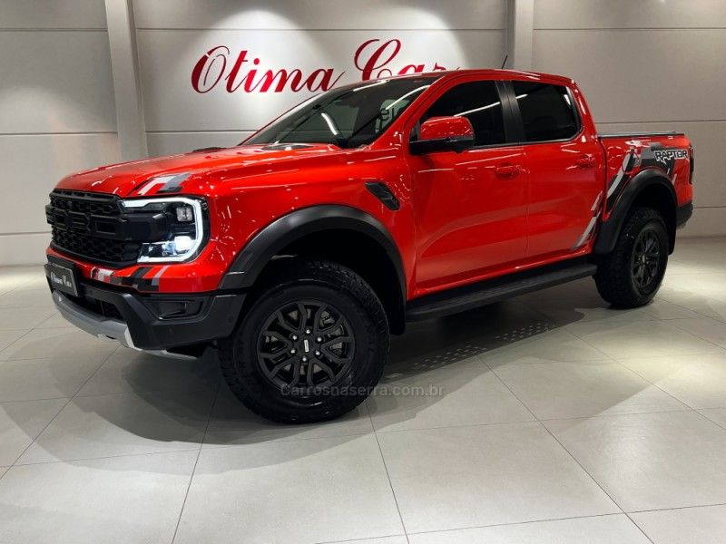 FORD RANGER 3.0 RAPTOR 4X4 V6 TURBO 2024/2024 ÓTIMA CAR FLORES DA CUNHA / Carros no Vale