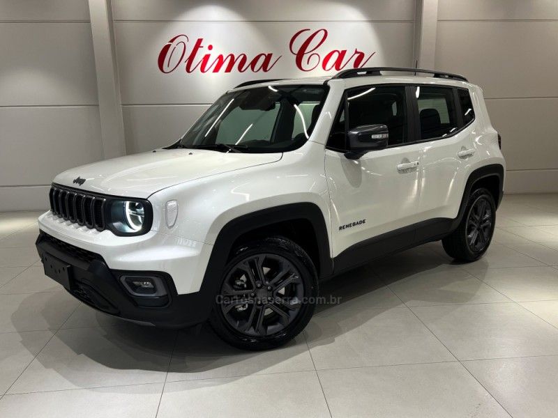 JEEP RENEGADE 1.3 16V NIGHT EAGLE T270 TURBO 2024/2025 ÓTIMA CAR FLORES DA CUNHA / Carros no Vale