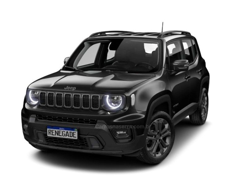 JEEP RENEGADE 1.3 16V NIGHT EAGLE T270 TURBO 2024/2025 ÓTIMA CAR FLORES DA CUNHA / Carros no Vale