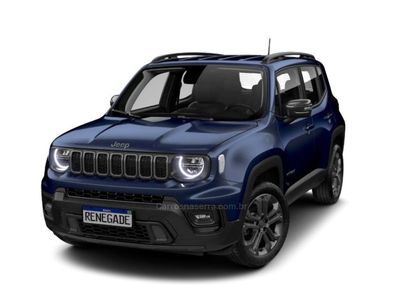 JEEP RENEGADE 1.3 16V NIGHT EAGLE T270 TURBO 2024/2025 ÓTIMA CAR FLORES DA CUNHA / Carros no Vale