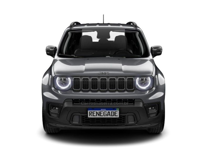 JEEP RENEGADE 1.3 16V NIGHT EAGLE T270 TURBO 2024/2025 ÓTIMA CAR FLORES DA CUNHA / Carros no Vale