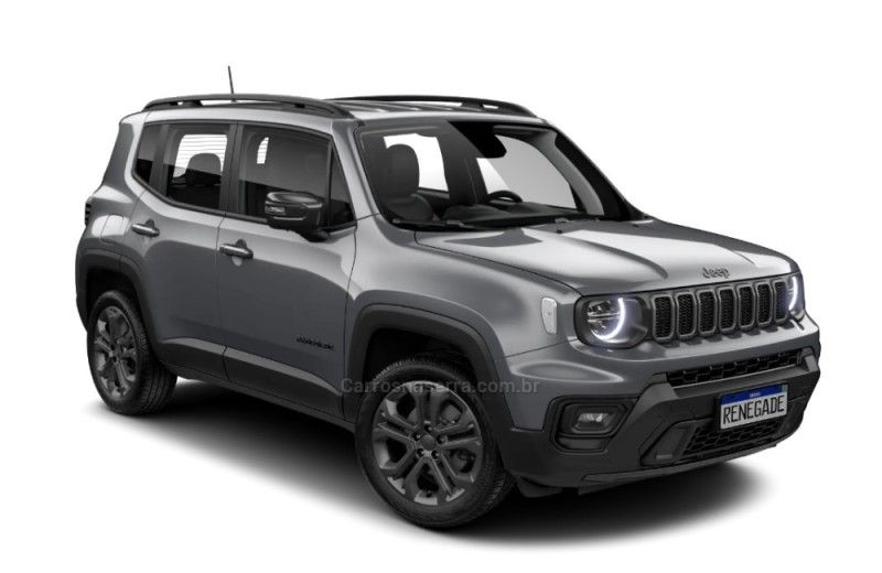 JEEP RENEGADE 1.3 16V NIGHT EAGLE T270 TURBO 2024/2025 ÓTIMA CAR FLORES DA CUNHA / Carros no Vale