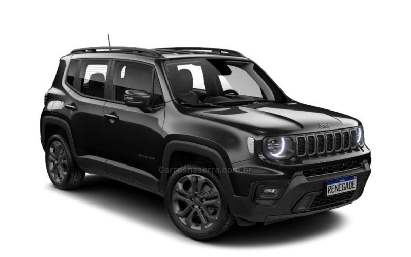 JEEP RENEGADE 1.3 16V NIGHT EAGLE T270 TURBO 2024/2025 ÓTIMA CAR FLORES DA CUNHA / Carros no Vale