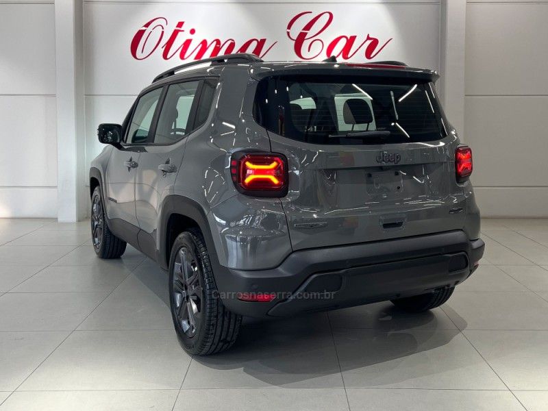 JEEP RENEGADE 1.3 16V NIGHT EAGLE T270 TURBO 2024/2025 ÓTIMA CAR FLORES DA CUNHA / Carros no Vale