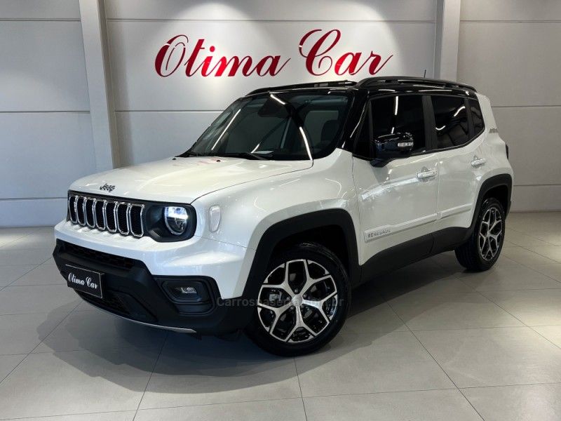 JEEP RENEGADE 1.3 16V SAHARA T270 TURBO 2024/2025 ÓTIMA CAR FLORES DA CUNHA / Carros no Vale