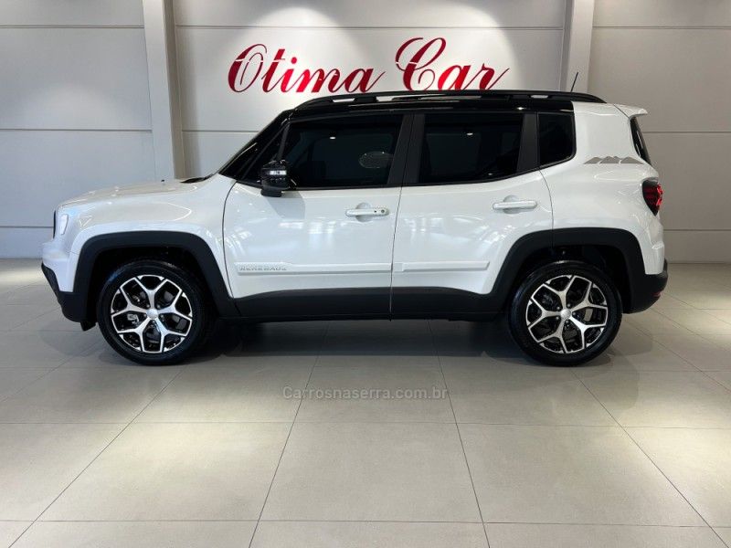 JEEP RENEGADE 1.3 16V SAHARA T270 TURBO 2024/2025 ÓTIMA CAR FLORES DA CUNHA / Carros no Vale