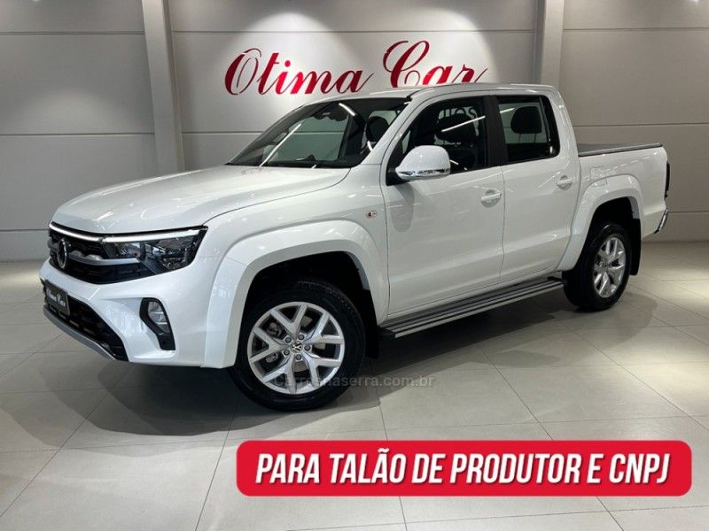 VOLKSWAGEN AMAROK 3.0 V6 TDI HIGHLINE CD 4MOTION 2024/2025 ÓTIMA CAR FLORES DA CUNHA / Carros no Vale