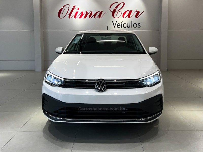 VOLKSWAGEN VIRTUS 1.0 TSI 2024/2025 ÓTIMA CAR FLORES DA CUNHA / Carros no Vale