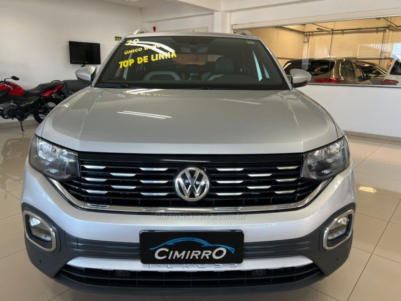 VOLKSWAGEN T-CROSS 1.4 HIGHLINE TSI 16V 2019/2020 CIMIRRO AUTOMÓVEIS TAQUARA / Carros no Vale