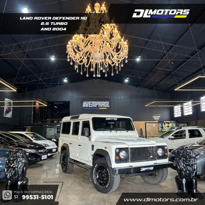 LAND ROVER DEFENDER 2.5 90 SW TURBO INTERCOOLER 2004/2004 DL MOTORS LAJEADO / Carros no Vale