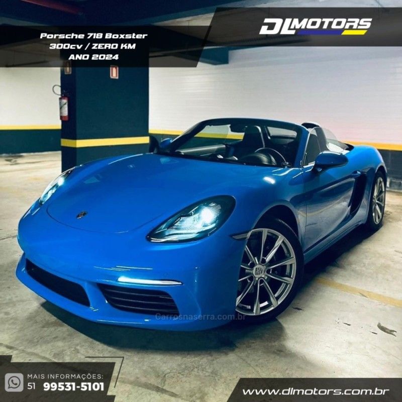 PORSCHE 718 2.0 BOXSTER H4 16V PDK 2024/2024 DL MOTORS LAJEADO / Carros no Vale