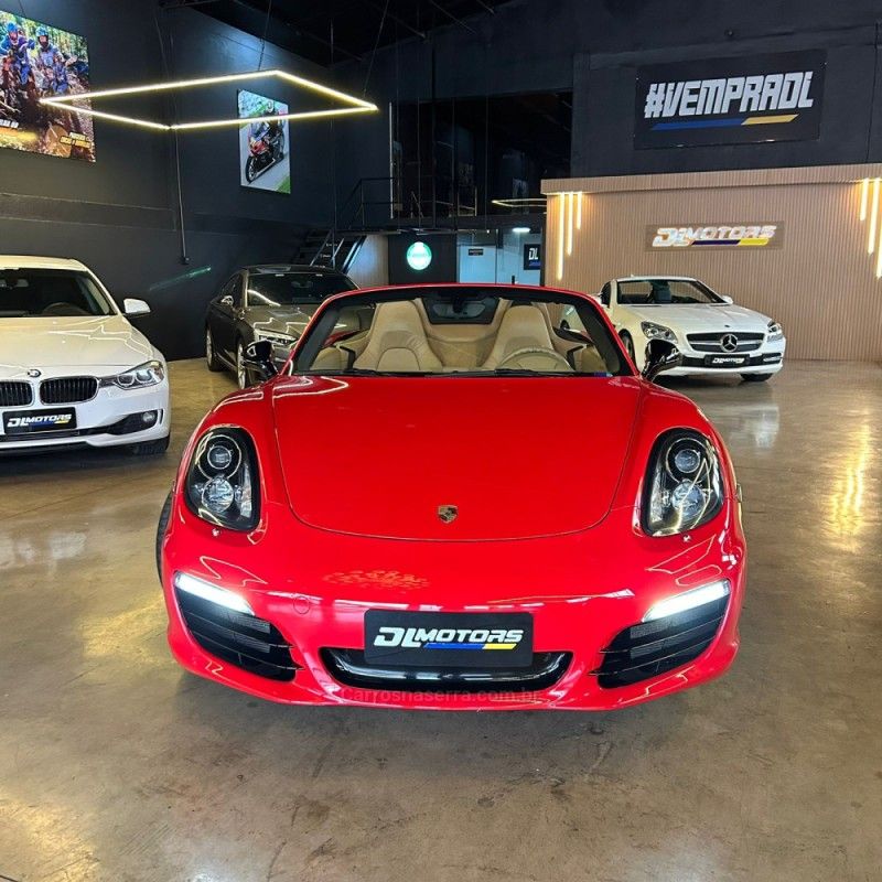 PORSCHE BOXSTER 2.7 I6 24V 2013/2013 DL MOTORS LAJEADO / Carros no Vale