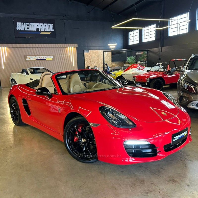 PORSCHE BOXSTER 2.7 I6 24V 2013/2013 DL MOTORS LAJEADO / Carros no Vale