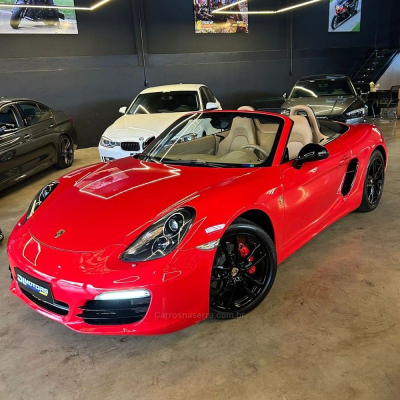 PORSCHE BOXSTER 2.7 I6 24V 2013/2013 DL MOTORS LAJEADO / Carros no Vale