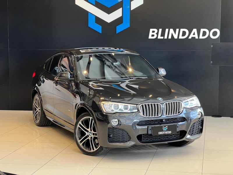 BMW X4 XDRIVE 35i M-Sport 3.0 TB 306cv Aut. 2015/2016 CONCEPT MOTORS PASSO FUNDO / Carros no Vale