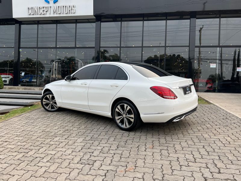 Mercedes-Benz C-180 1.6 Turbo 16V/Flex 16V Aut. 2014/2015 CONCEPT MOTORS PASSO FUNDO / Carros no Vale